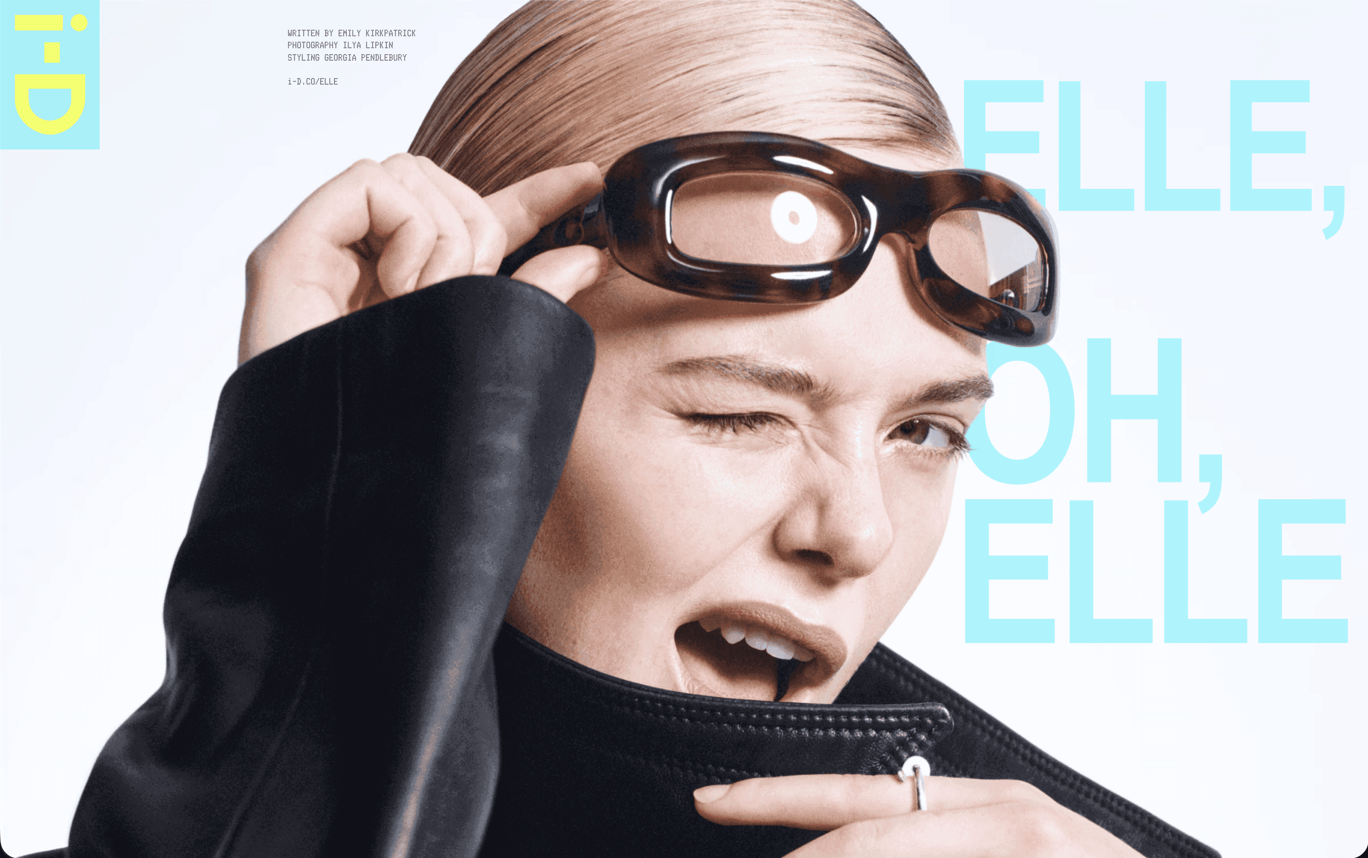 Elle editorial website