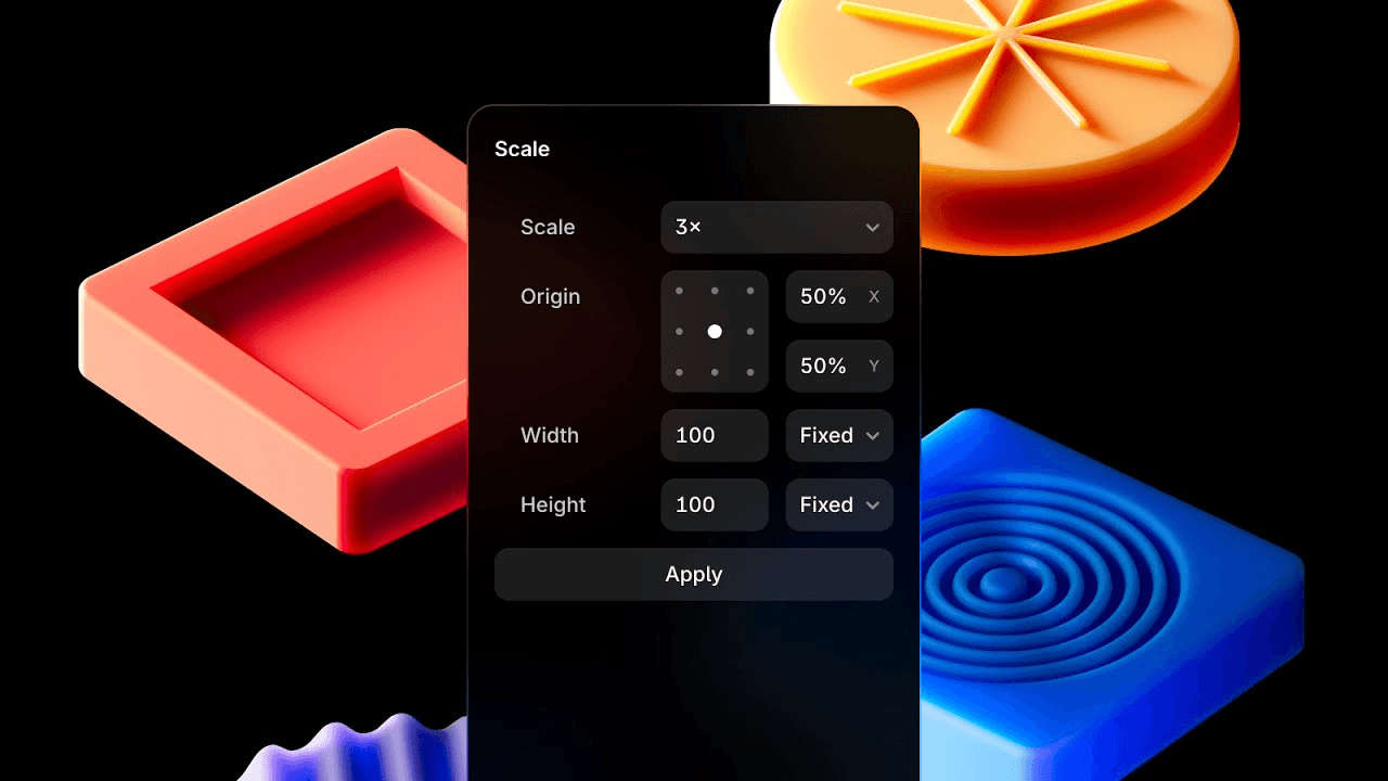 Scale elements in Framer with the scale tool (K) — lesson cover image