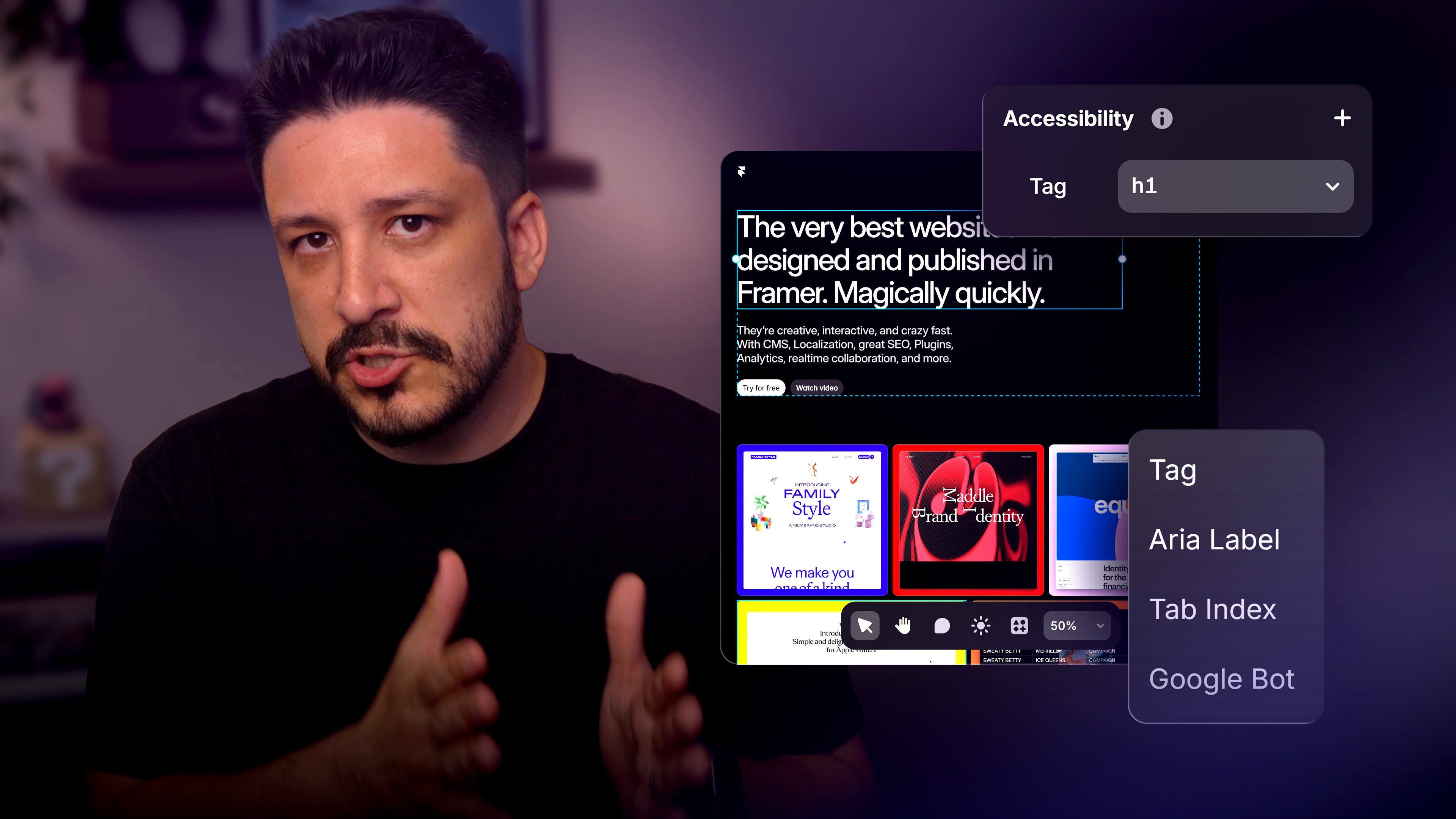 Structuring content with semantic tags — lesson cover image