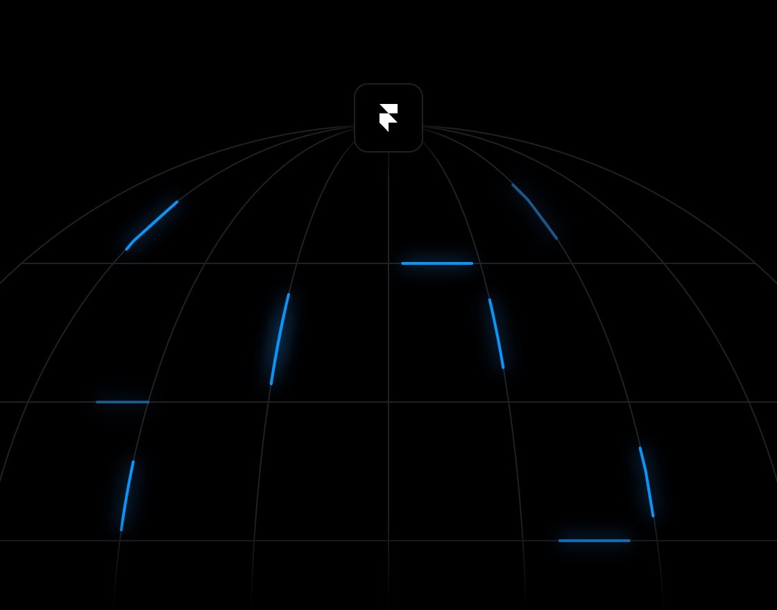 Visual of Framer global edge network