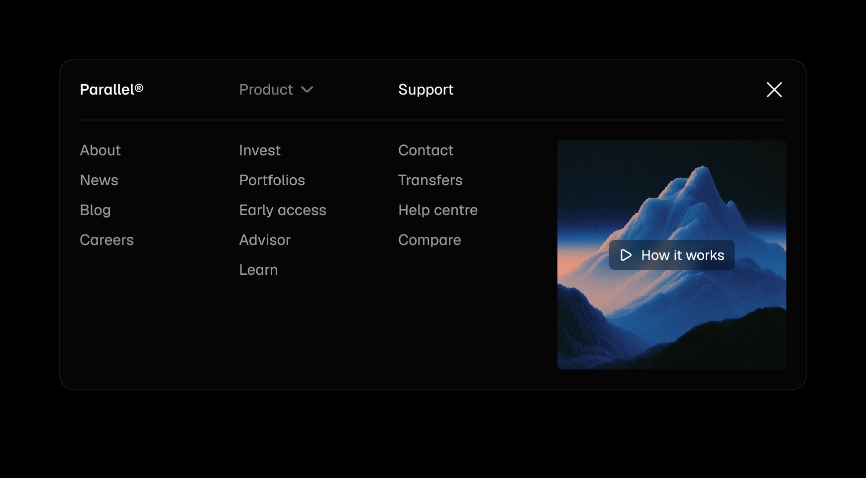 Mobile design preview made in Framer
