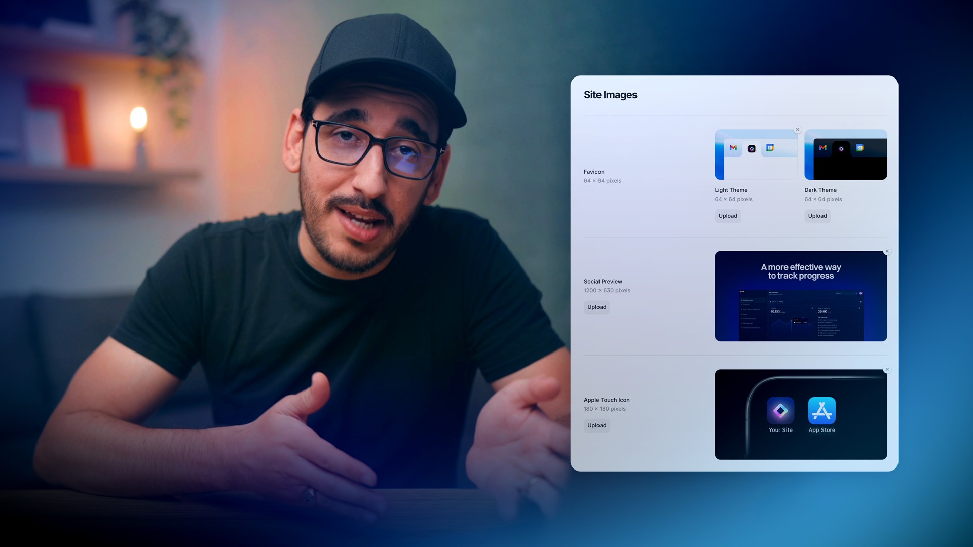 Site and page settings in Framer — lesson cover image