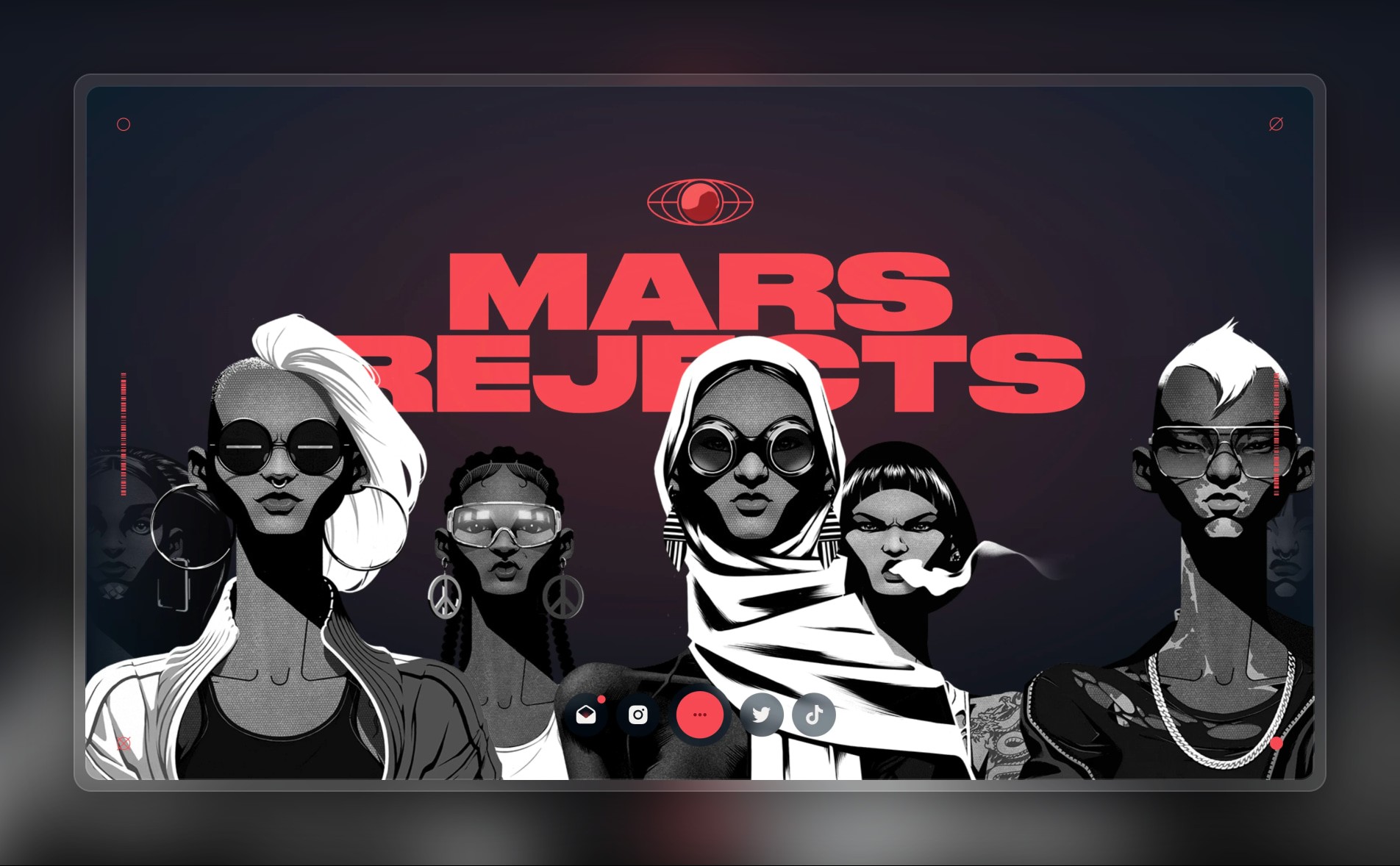Mars Reject website