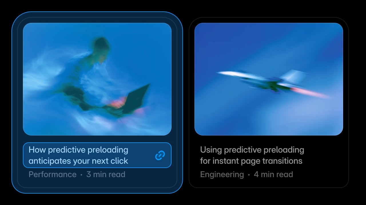 Predictive preloading in Framer