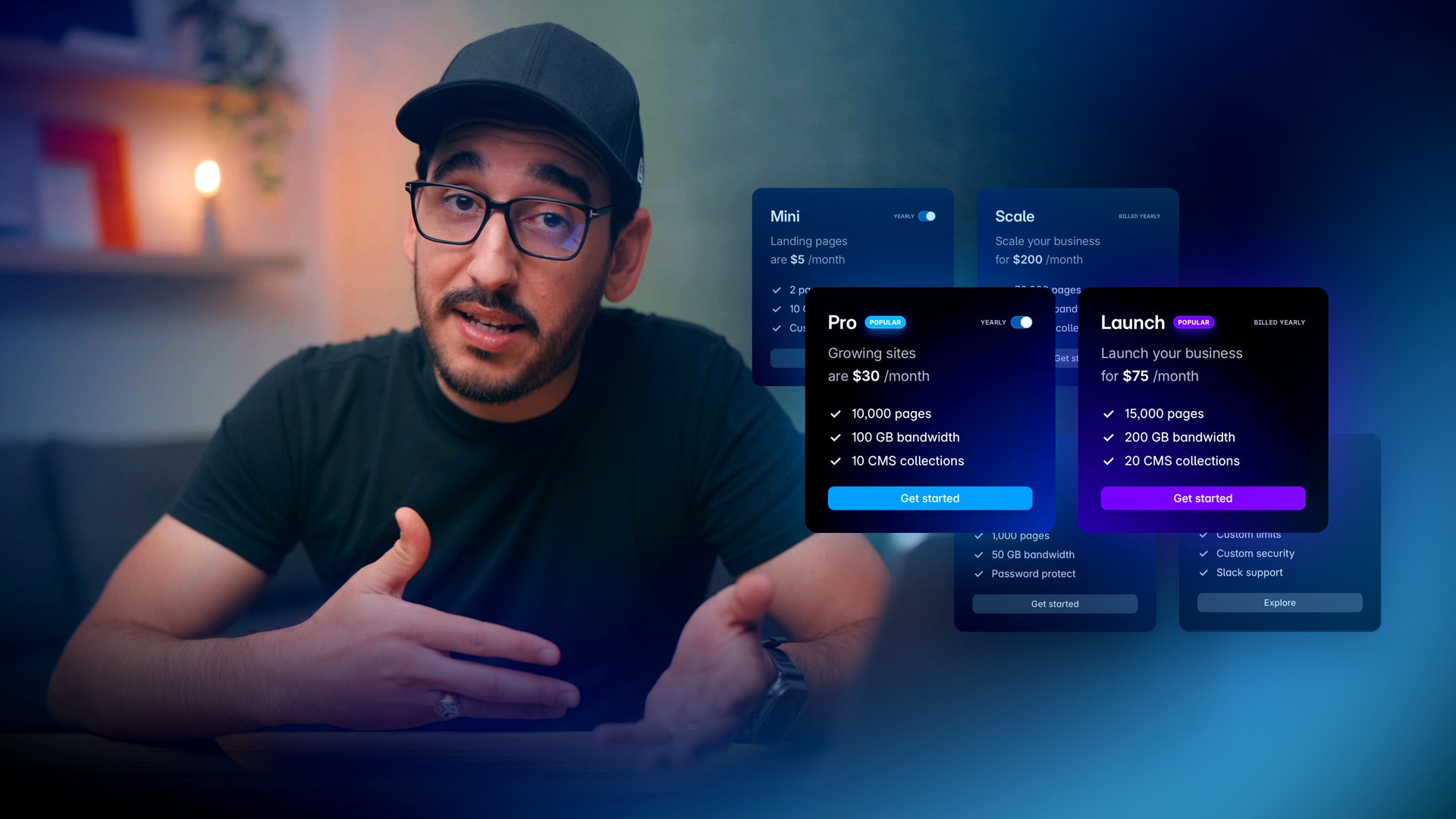 Choosing the right Framer plan for your site — lesson cover image