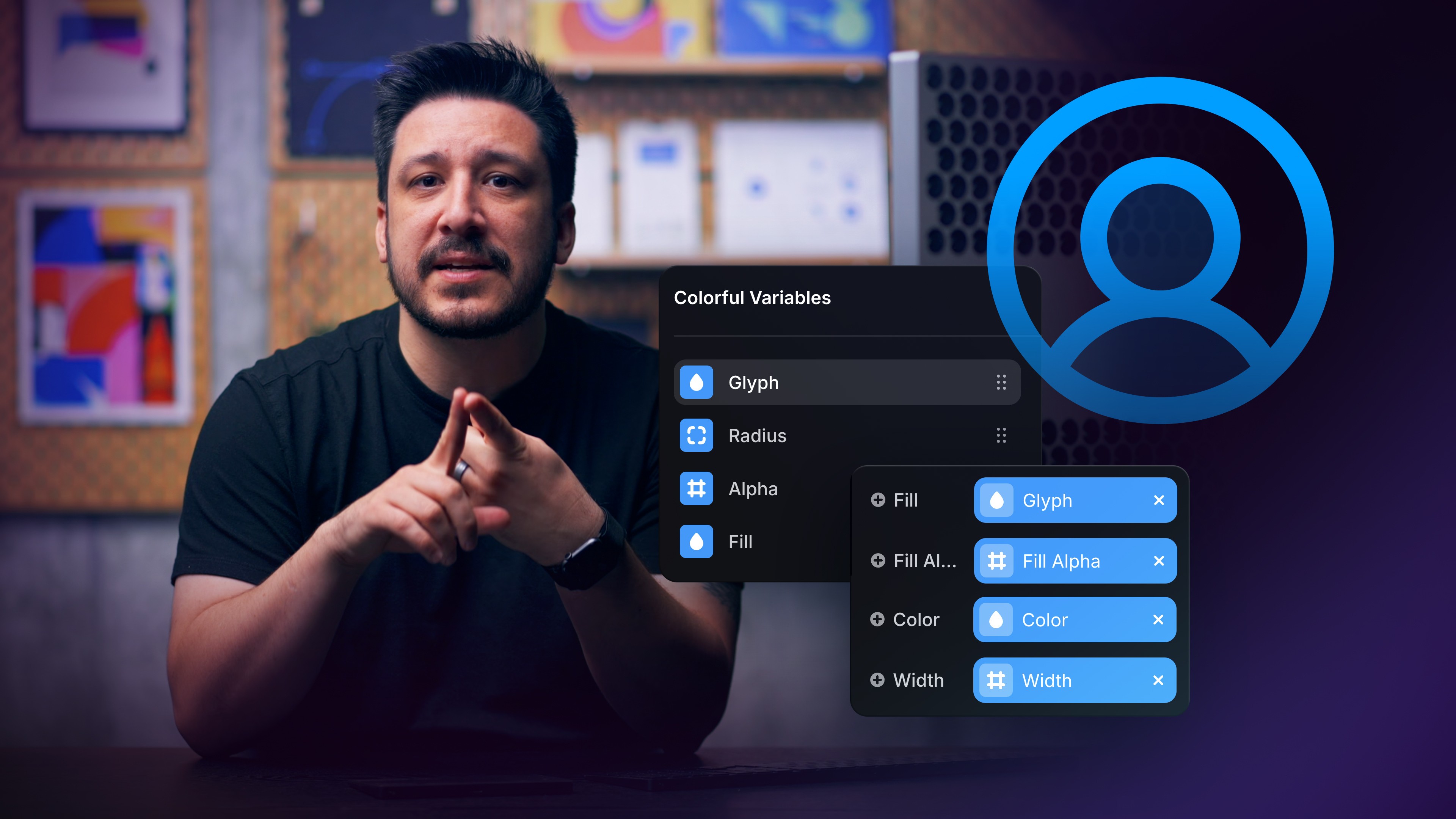 Customizing Vectors with Variables in Framer — lesson cover image