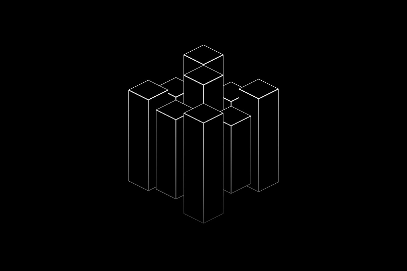 Framer logo animated with 3D transforms on the canvas