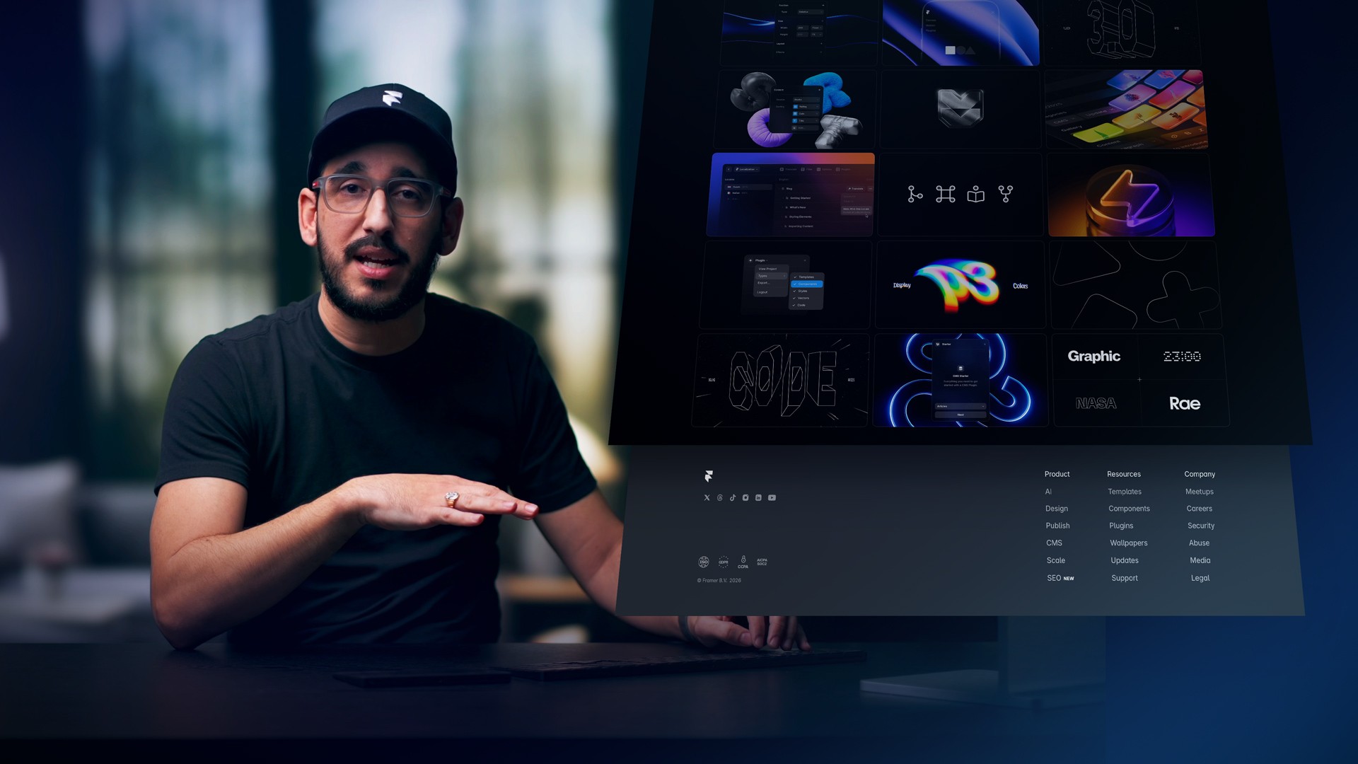 Creating a fixed footer reveal in Framer — lesson cover image