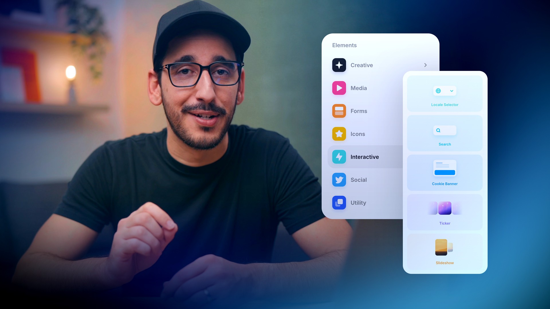 Using the insert panel in Framer — lesson cover image