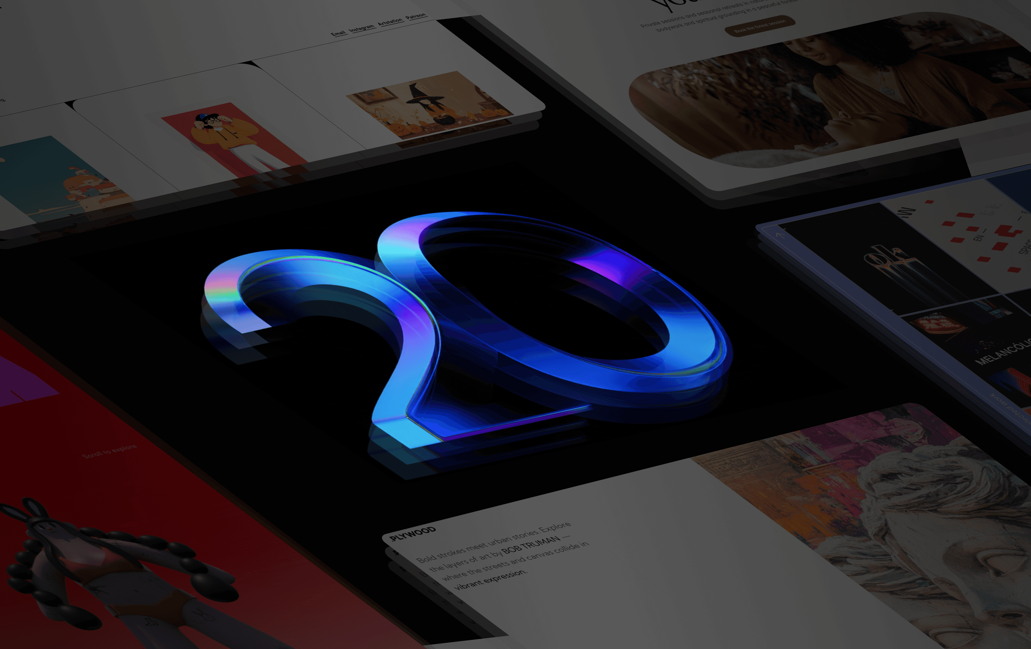 20 illustrator portfolio examples + design tips — cover image
