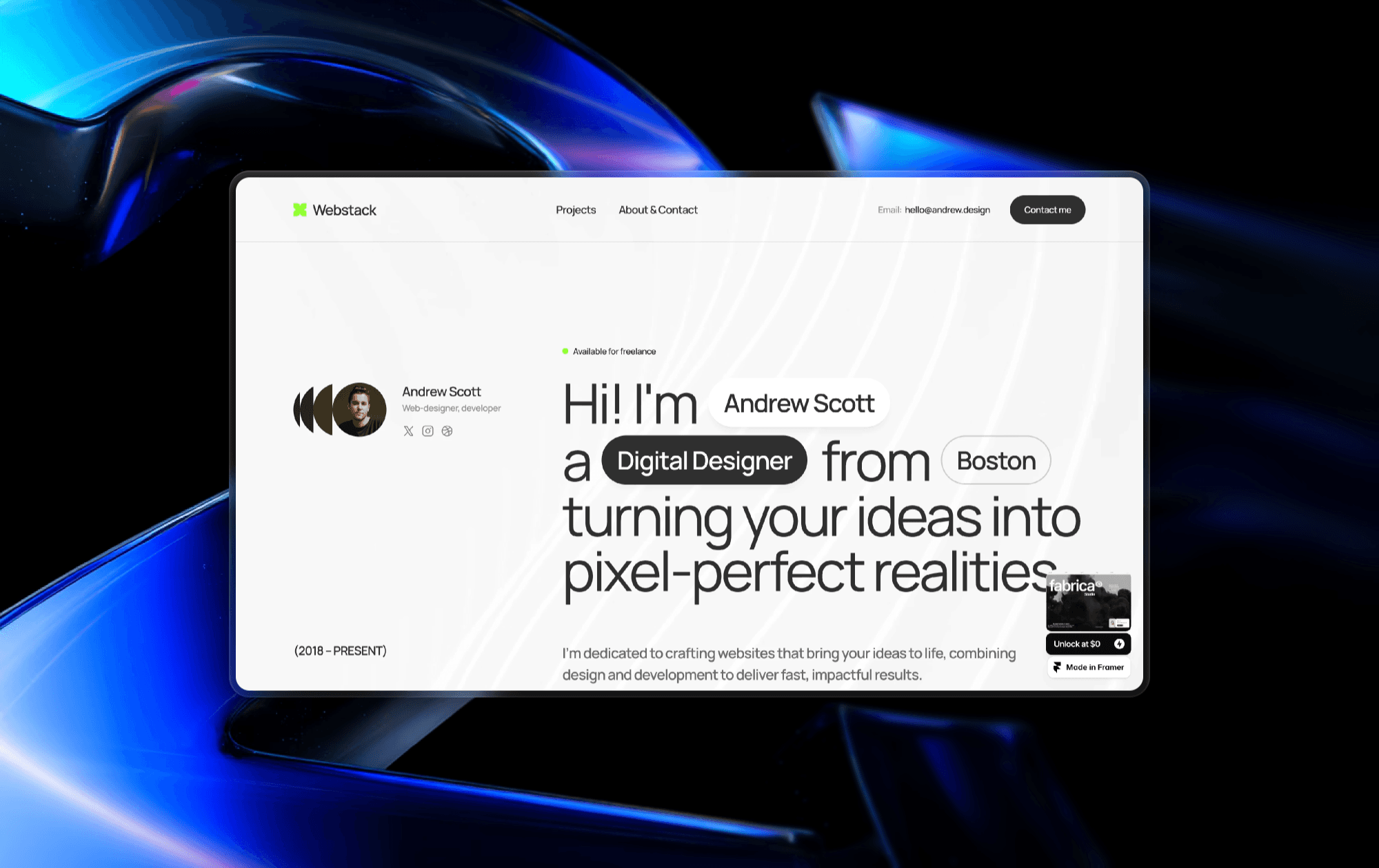 25 marketing portfolio examples and design tips — cover image