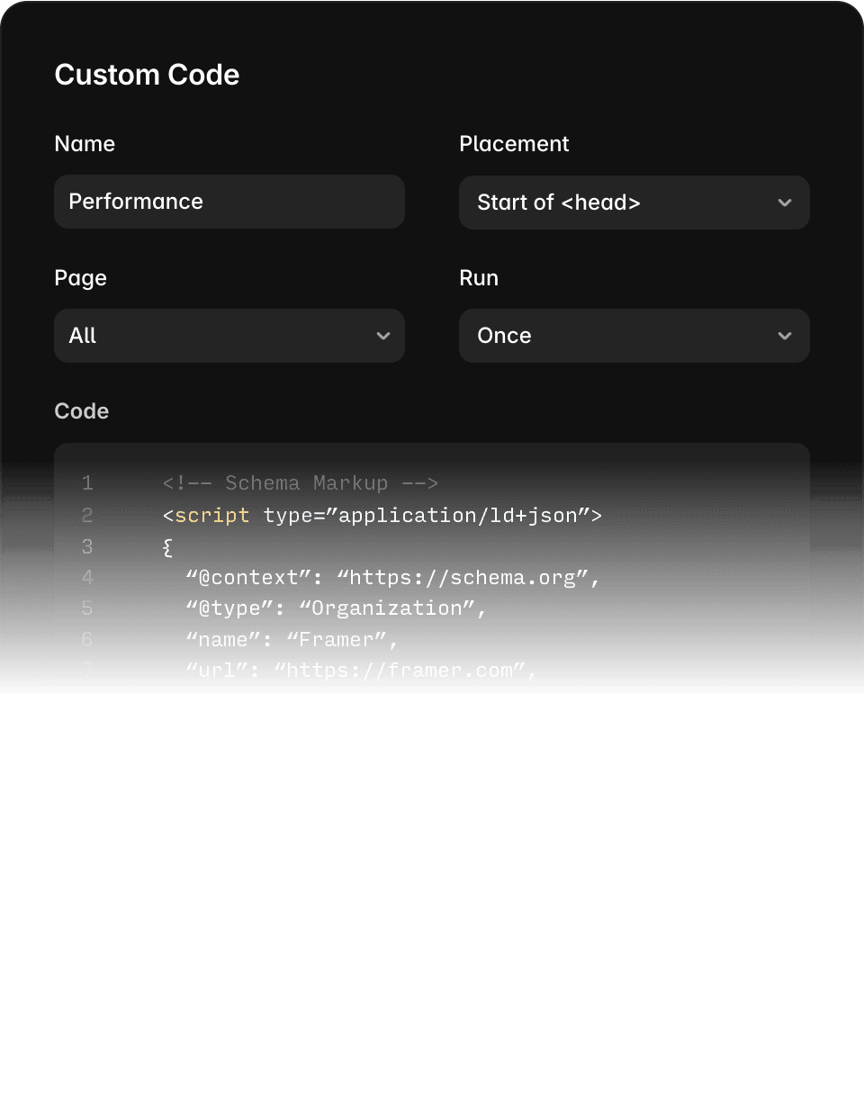 Structured Data UI