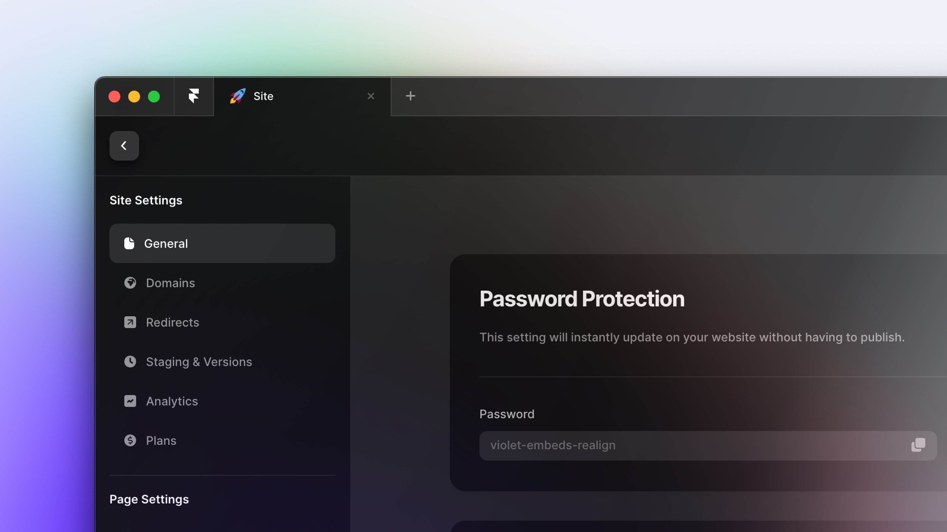 Add Password Protection — lesson cover image