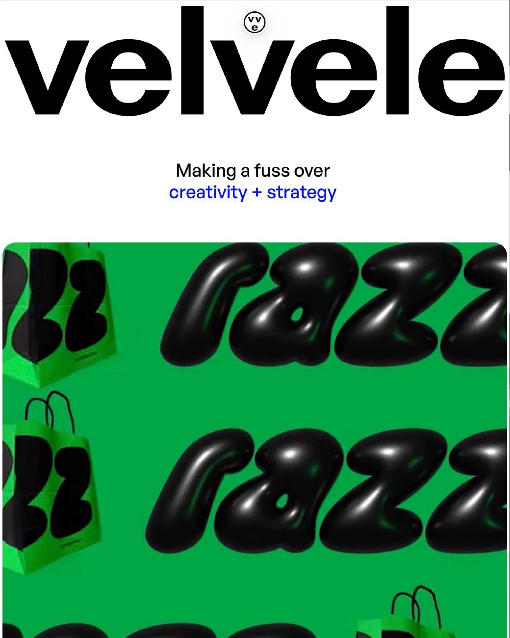 Agency website example
